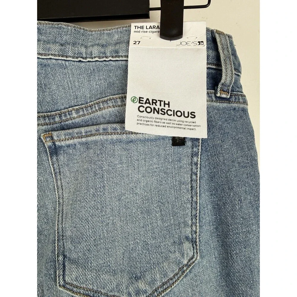 Joes Jeans Womens 27 The Lara Maternity Mid Rise Cigarette Ankle Ethos Wash NWT